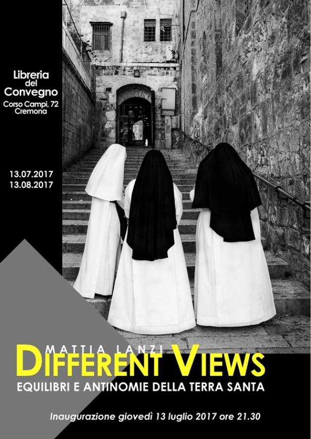 Cremona Gli scatti di Mattia Lanzi in mostra da Giovedì 13 luglio al Convegno 