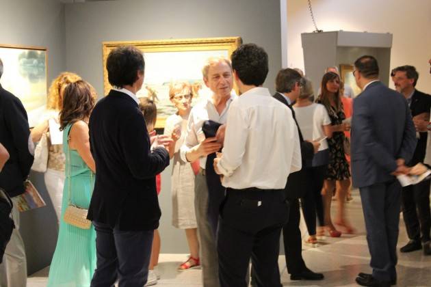 Cremona Inaugurata la mostra dipinti sull’acqua