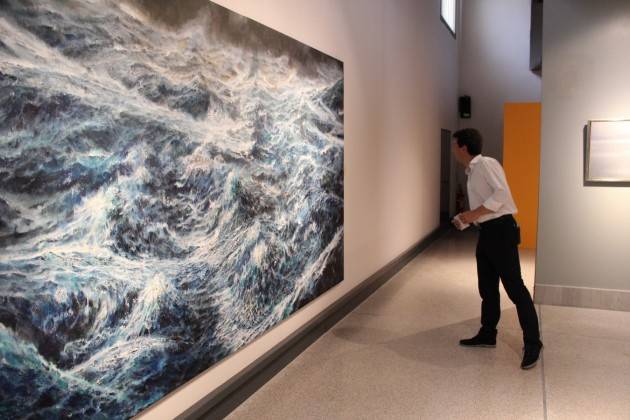 Cremona Inaugurata la mostra dipinti sull’acqua
