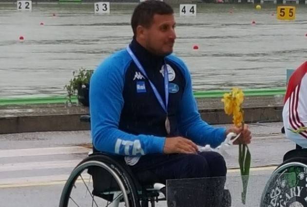 Canottieri Bissolati Cremona Esteban Farias vince campionati europei di paracanoa in Bulgaria