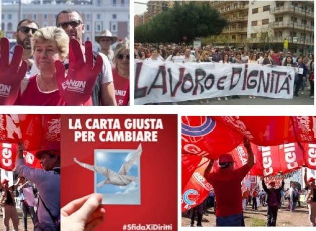 Mattinale Cgil del 18 luglio 2017  LE NOTIZIE IN PRIMO PIANO