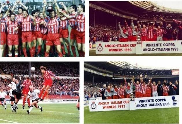 Tutto confermato per stasera 4 Settembre all’Arena Giardino di Cremona il video partita Cremonese-Derby County del 27 marzo 1993  di Giorgio Barbieri