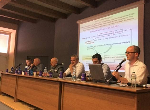 Cremona Assemblea Soci Padania Acque S.p.A., 400 milioni di investimenti fino al 2043