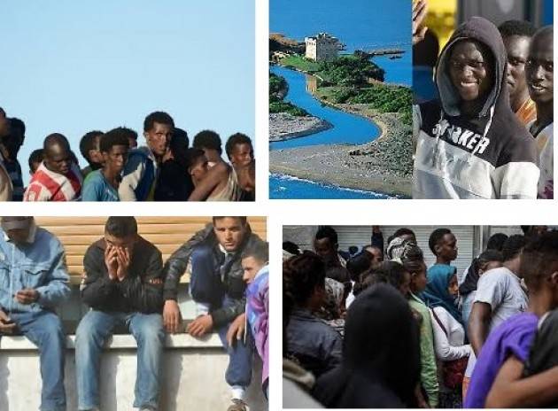 ADUC  L’irriverente fa un giretto a Capalbio e viene disturbato dai 15 migranti. Risate e bavate