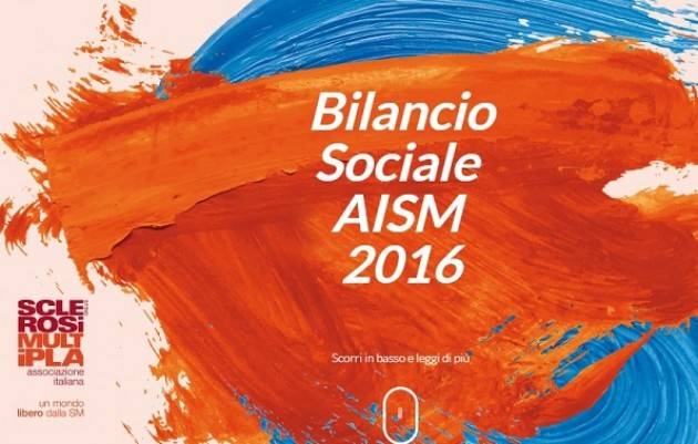 È online  il Bilancio sociale 2016 di AISM