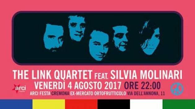 Arci Festa2017  a Cremona, Venerdì 4 agosto: Giulio Cavalli, The Link Quartet, Silvia Molinari. 