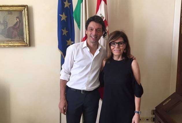 Galimberti, sindaco di Cremona, incontra la sindaca di Piacenza  Patrizia Barbieri