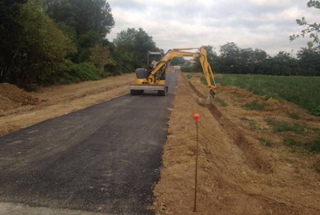 Finalmente dopo anni Ciclabile Cremona Cavatigozzi completata l'asfaltatura
