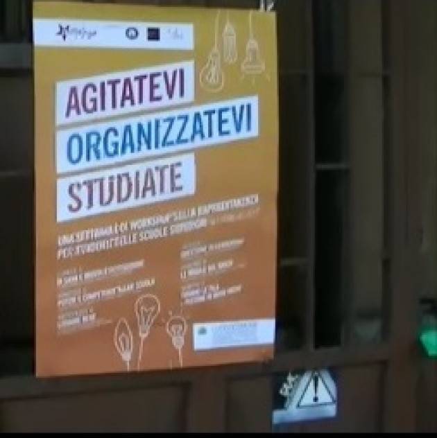 Arcipelago Rappresentanza studentesca ‘Agitatevi Organizzatevi Studiate’ Iscrizioni ancora aperte