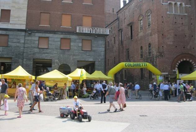 Coldiretti Cremona: domenica 13 agosto in piazza Stradivari