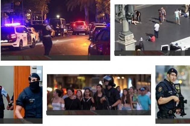 Accadde Oggi 17 agosto 2017 Amnesty Attentati a Barcellona crimini contro umanità
