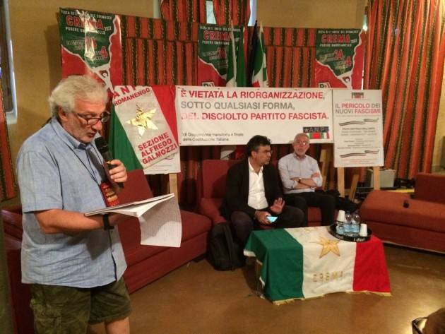 Ombrianello2017. Il pericolo dei nuovi fascismi Ne hanno parlato Fiano (Pd) e Corada (Anpi)