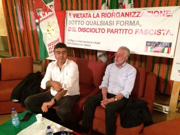 Ombrianello2017. Il pericolo dei nuovi fascismi Ne hanno parlato Fiano (Pd) e Corada (Anpi)
