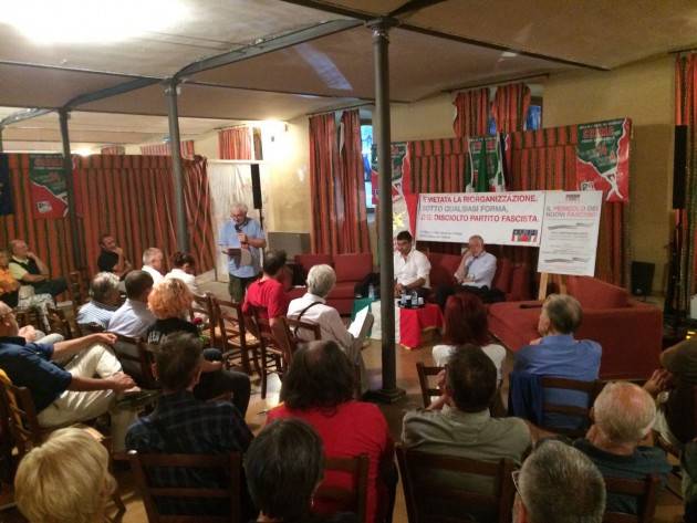 Ombrianello2017. Il pericolo dei nuovi fascismi Ne hanno parlato Fiano (Pd) e Corada (Anpi)