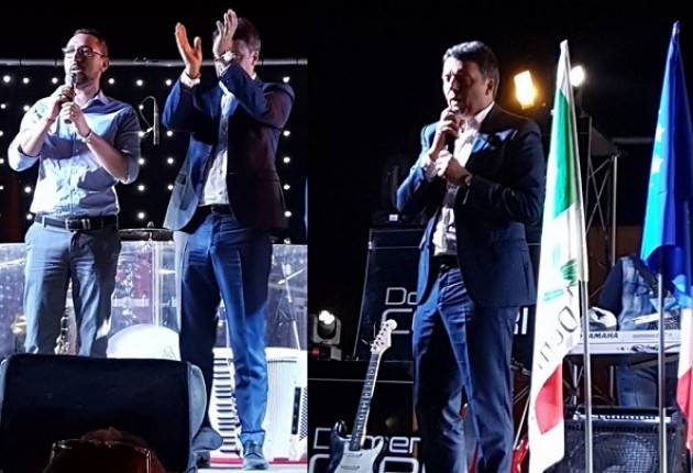 (Video) A Crema Matteo Renzi fa il pienone alla Festa dell’Unità 2017 di  Ombrianello