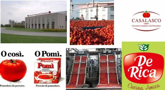 Il Consorzio Casalasco del Pomodoro nei giorni scorsi ha siglato l’accordo definitivo per l'acquisto del marchio De Rica da Generale Conserve S.p.A.