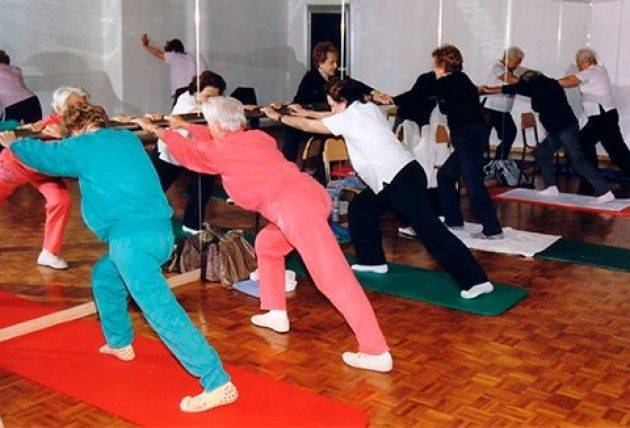 Uisp Cremona Orgamizza al Cambonino  CORSO di GINNASTICA di  MANTENIMENTO per adulti