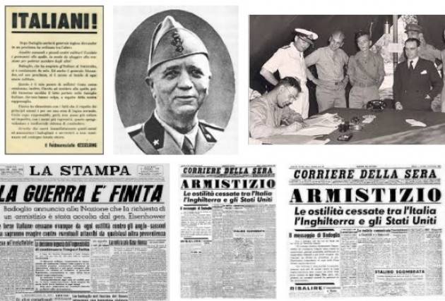 AccaddeOggi 8 settembre 1943. Badoglio proclama l’armistizio.I tedeschi attaccano l’esercito italiano