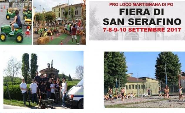 Continua a a Martignana di Po la Fiera di San Serafino, si terrà fino al 10 settembre p.v.