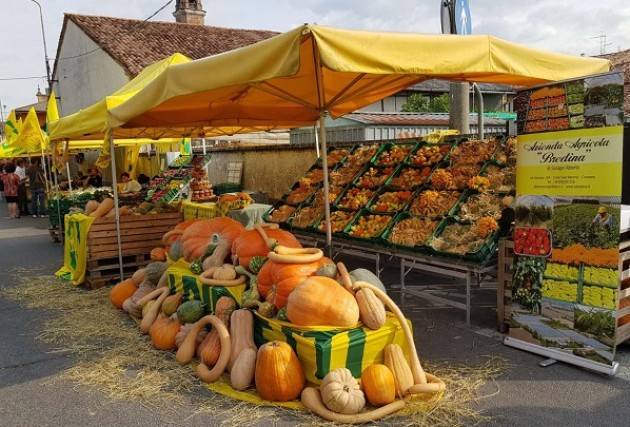 Offanengo Coldiretti Campagna Amica: agri-staffetta della bontà alla Fiera Madonna del Pozzo