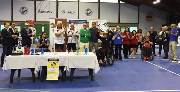 CONCLUSO IL TORNEO INTERNAZIONALE FUTURE MASCHILE DI TENNIS IN CARROZZINA CITTA’ DI CREMONA