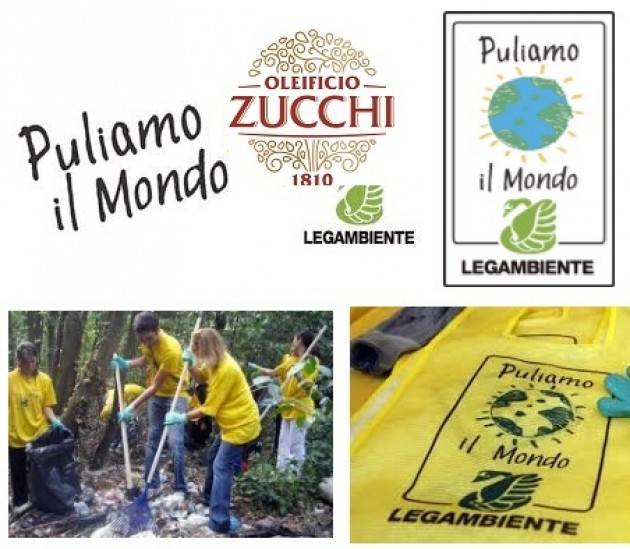Cremona  Oleificio Zucchi al fianco di Legambiente per un mondo più pulito