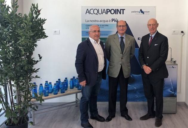 Canottieri Baldesio  Padania Acque S.p.A. inaugura il primo ACQUAPOINT presso la nuova palestra