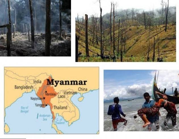 AMNESTY  MYANMAR: NUOVI INCENDI NEI VILLAGGI ROHINGYA
