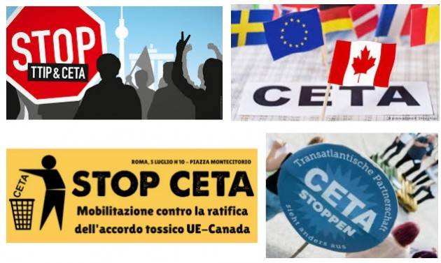 Federconsumatori aderisce alla campagna di protesta per Ceta  su Twitter