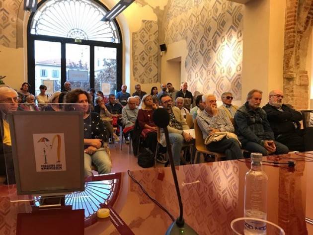 Il Sen.Luigi Manconi a Cremona lo scorso  22 settembre  ha presentato il suo libro ‘Corpo e Anima’