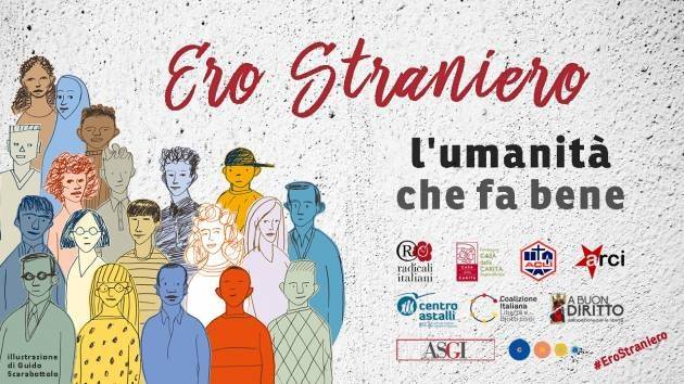 Crema Adesione all’iniziativa ‘Ero straniero – L’umanità che fa bene’ Si firma fino al 1° ottobre