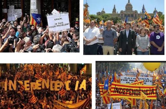 Caos e repressione in Catalogna. Verso l’indipendenza ? di Gian Carlo Storti