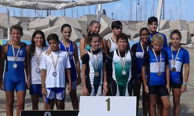 Anche la Canottieri  Bissolati ha contribuito alla vittoria della Lombardia al TROFEO CONI  di Senigallia