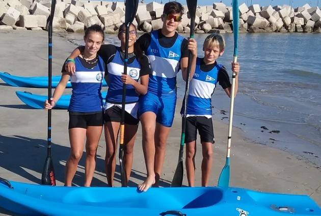 Anche la Canottieri  Bissolati ha contribuito alla vittoria della Lombardia al TROFEO CONI  di Senigallia