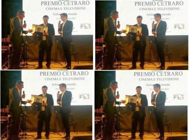 Premio Cetraro 'Cinema e Televisione - Italiani nel mondo' a Luciano Ghelfi.
