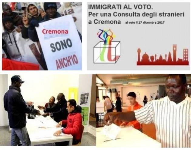 Elezioni Consulta Migranti. Il sindaco di Cremona sta per confermare la data del 17 dicembre di Gian Carlo Storti