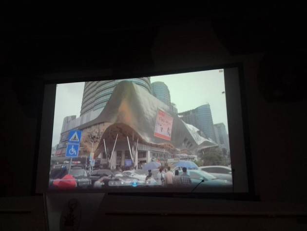 Crema Proiettato il report video Nanning