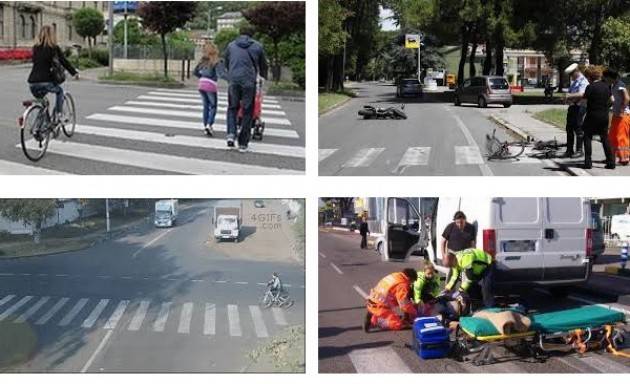 Ostiano. I ciclisti non possono andare sulle strisce pedonali di Francesco Bodini