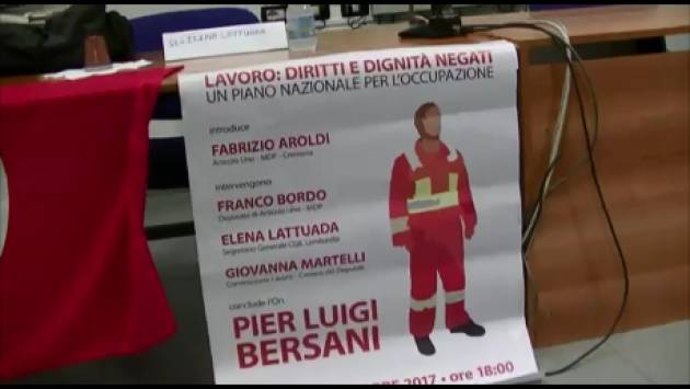 (Video) Cremona Lavoro e Diritti Pier Luigi Bersani dà la carica alla platea di Art.Uno- MDP
