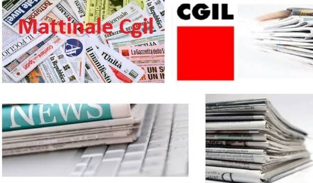 Mattinale della Cgil di Lunedì 23 ottobre 2017
