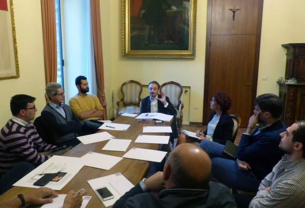 Crema  I capigruppo incontrano Matteo Moretti, presidente del Polo della Cosmesi per un suo intervento
