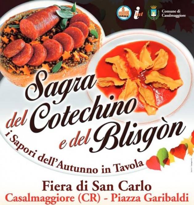 Casalmaggiore Fino al  6 novembre la Fiera di San Carlo 2017