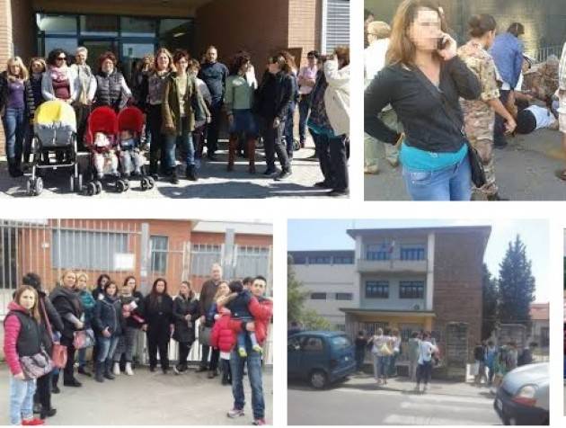 Aduc  Firenze L’irriverente va a prendere i figli all’uscita della scuola media