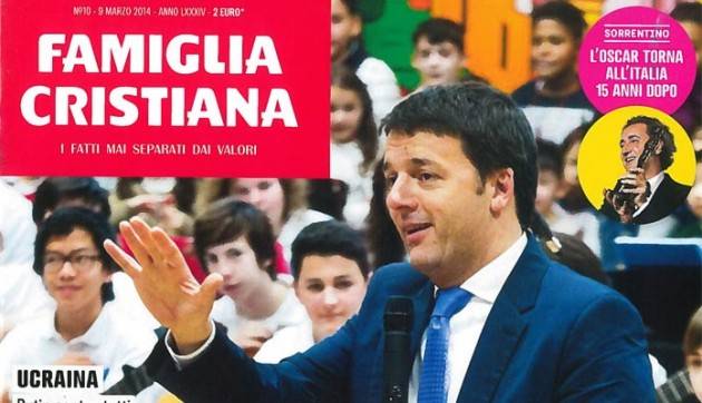 Famiglia Cristiana Renzi sempre più in difficoltà di Gian Carlo Storti