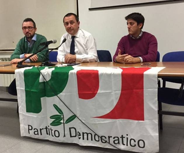 Ettore Rosato a Cremona  su legge elettorale, PD. Il futuro! Iniziativa riuscita