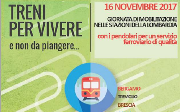 Il PD con i pendolari  Il 16 novembre presidio   nelle stazioni di Cremona e di Crema