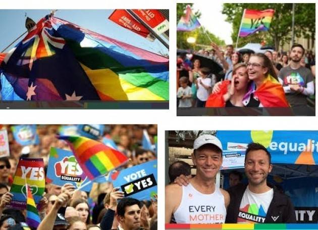 Amnesty L’AUSTRALIA DICE SÌ AL MATRIMONIO EGUALITARIO, 23 GIORNI PER FARE LA LEGGE 