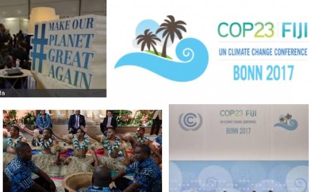COP23 di Bonn  Una politica debole di fronte al futuro della qualità della vita  di  Fiori (Cremona)  