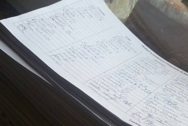 OSPEDALE di ASOLA VOGLIAMO LA DATA DI INIZIO E FINE LAVORI