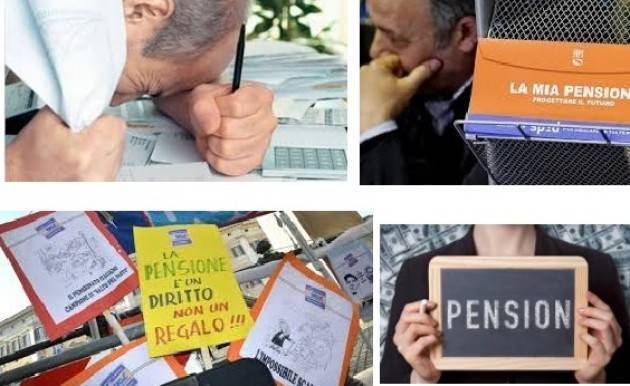 Cgil SULLE PENSIONI IL GOVERNO HA CANCELLATO TUTTI GLI IMPEGNI CHE ERANO STATI PRESI.